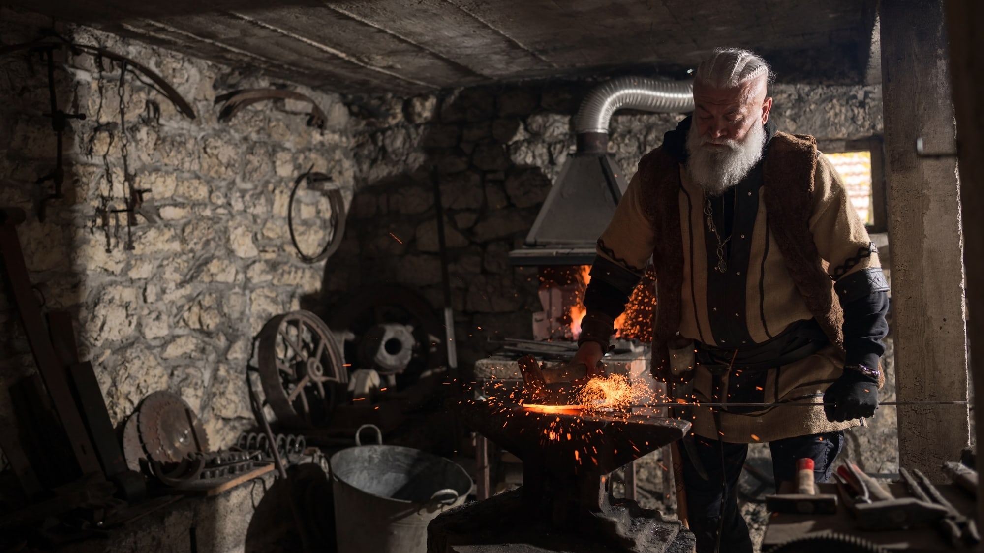 Industrial and manufacturing photography — forge